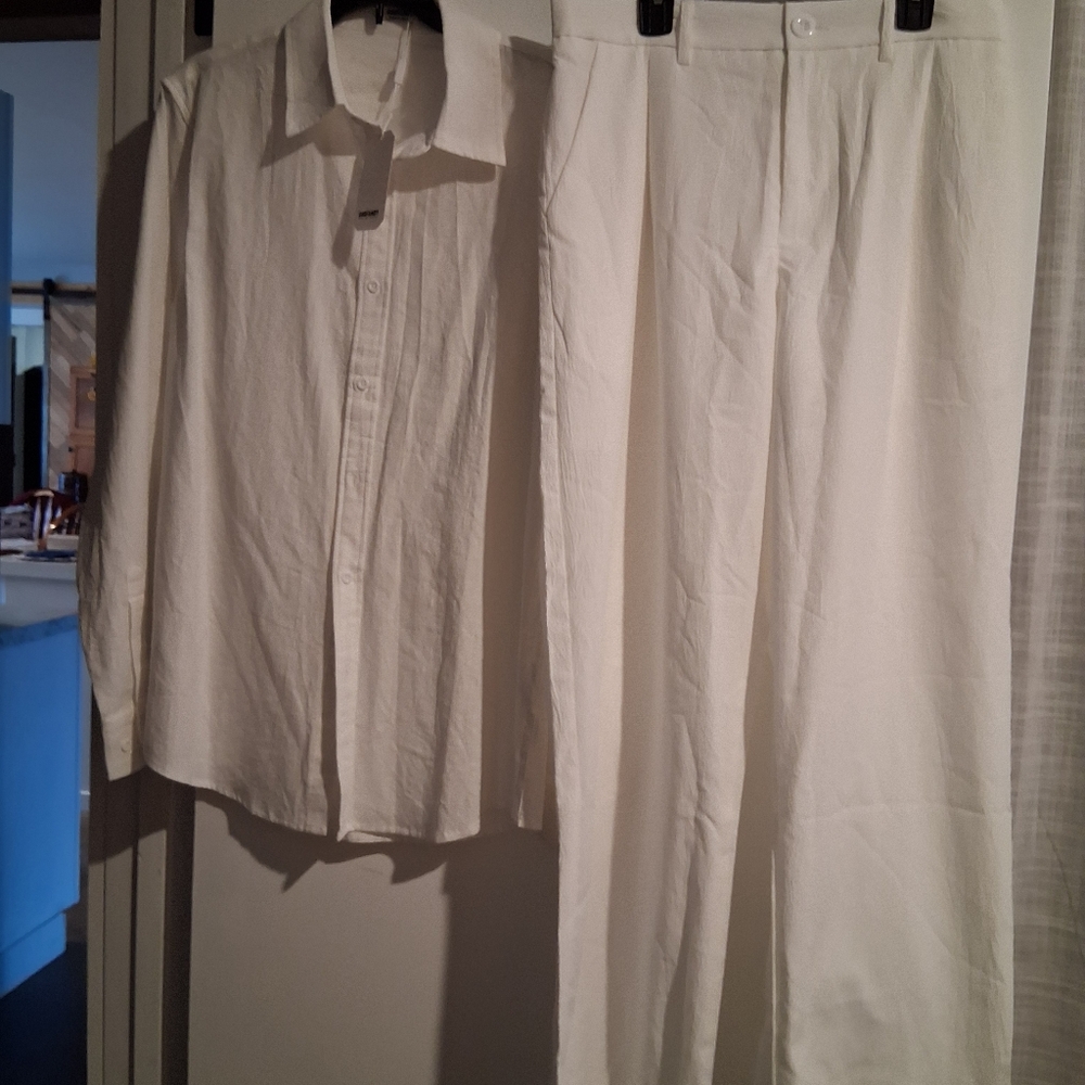 Coofandy Dress The Journey Mens 2pc Pant Set NWTS